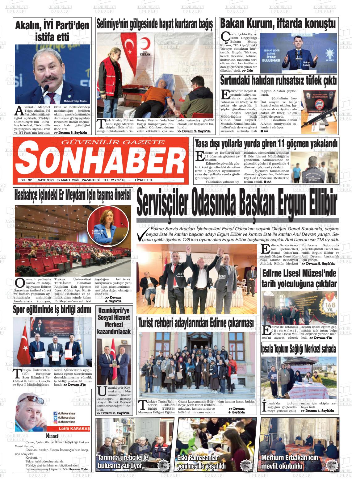 Eskisehir Sonhaber 02.03.2026