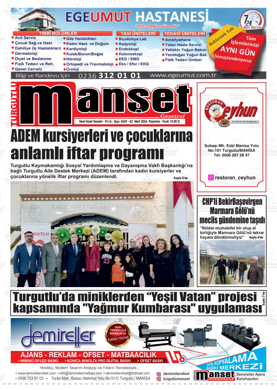 Manisa Turgutlumanset 02.03.2026