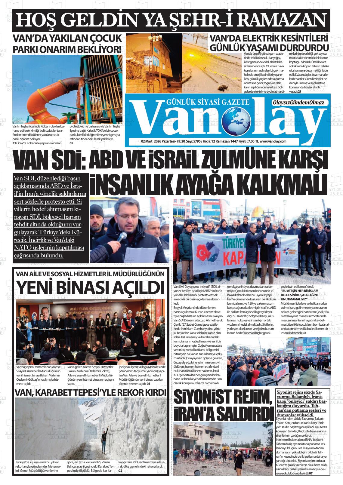 Van Olay 02.03.2026