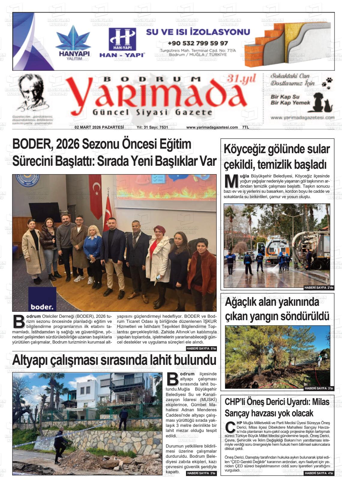 Mugla Yarimada 02.03.2026