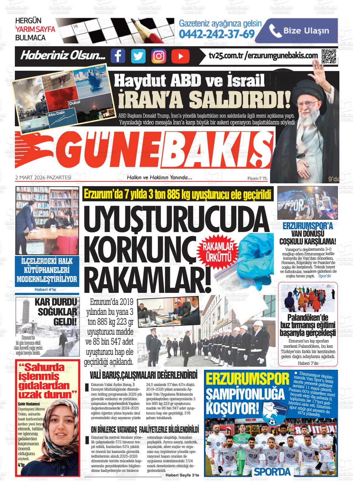 Erzurum Yenikusak 02.03.2026