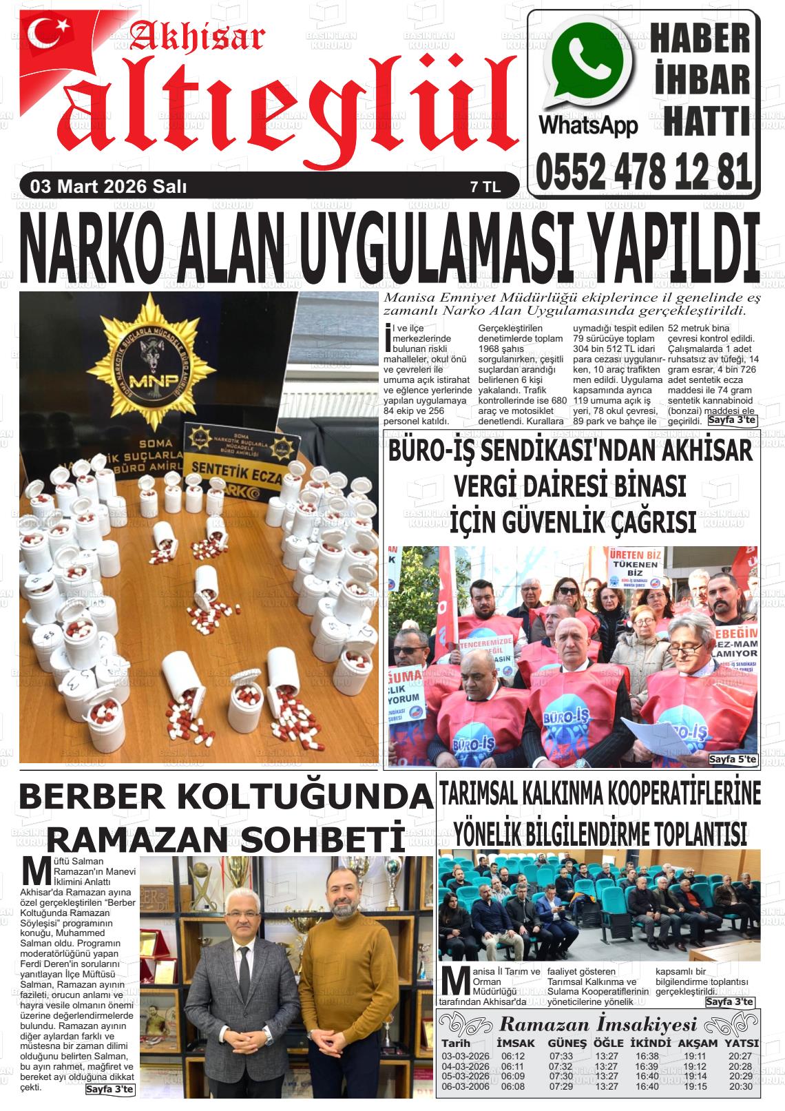 Manisa Akhisargundem 03.03.2026