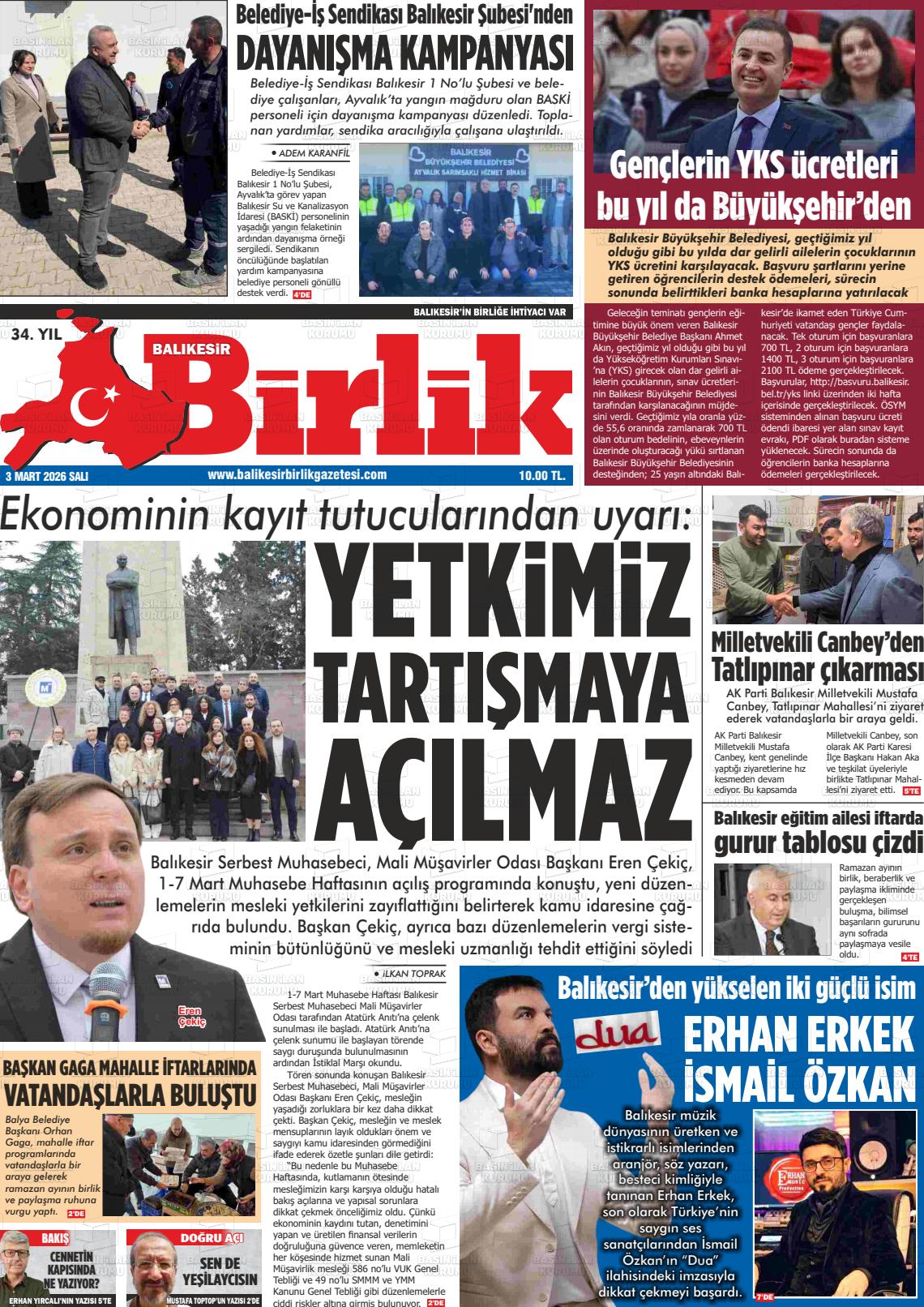 Balikesir Birlik 03.03.2026