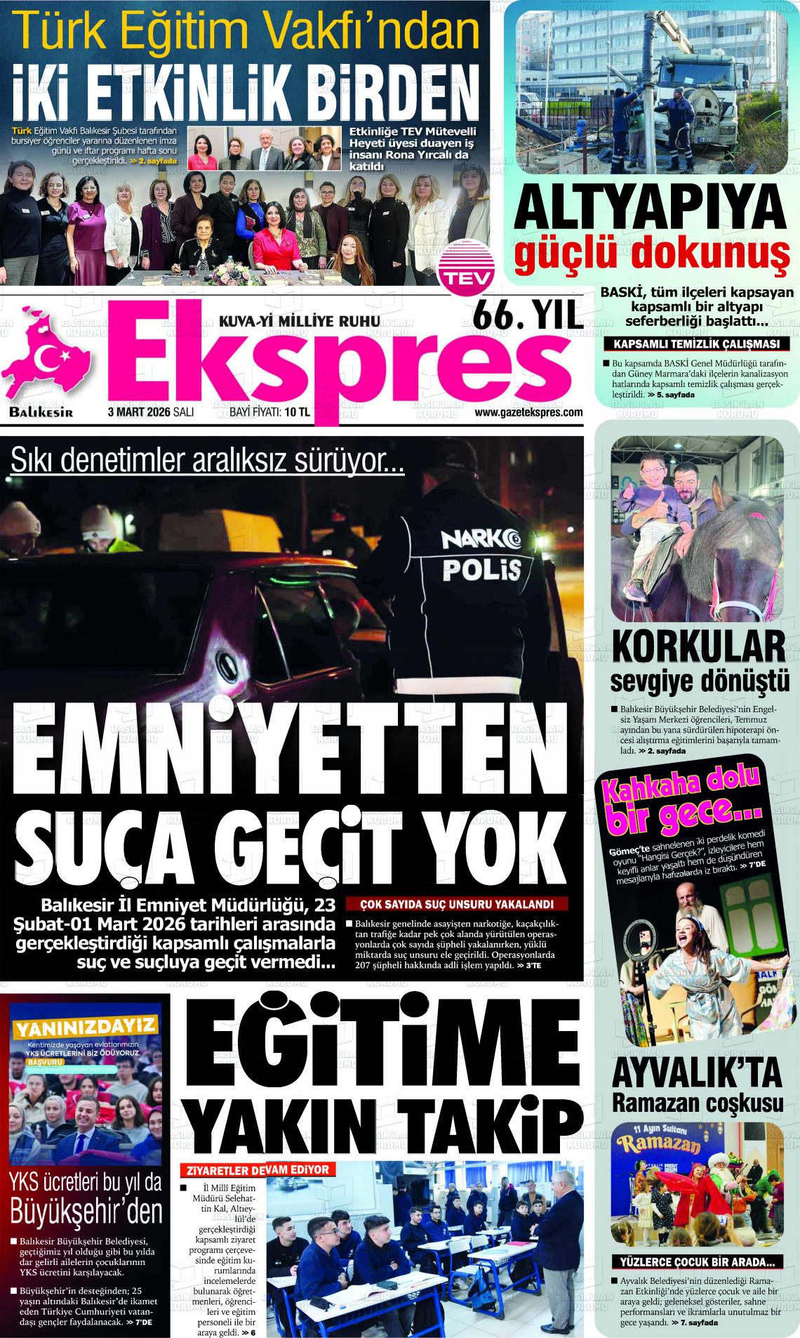 Balikesir Ekspres 03.03.2026