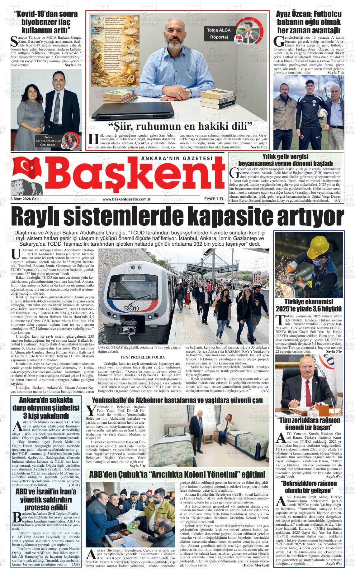 Ankara Baskent 03.03.2026