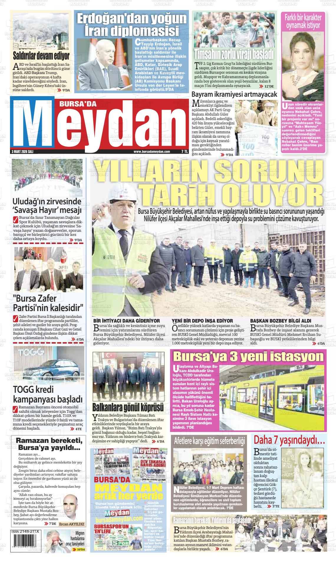 Bursa Dameydan 03.03.2026