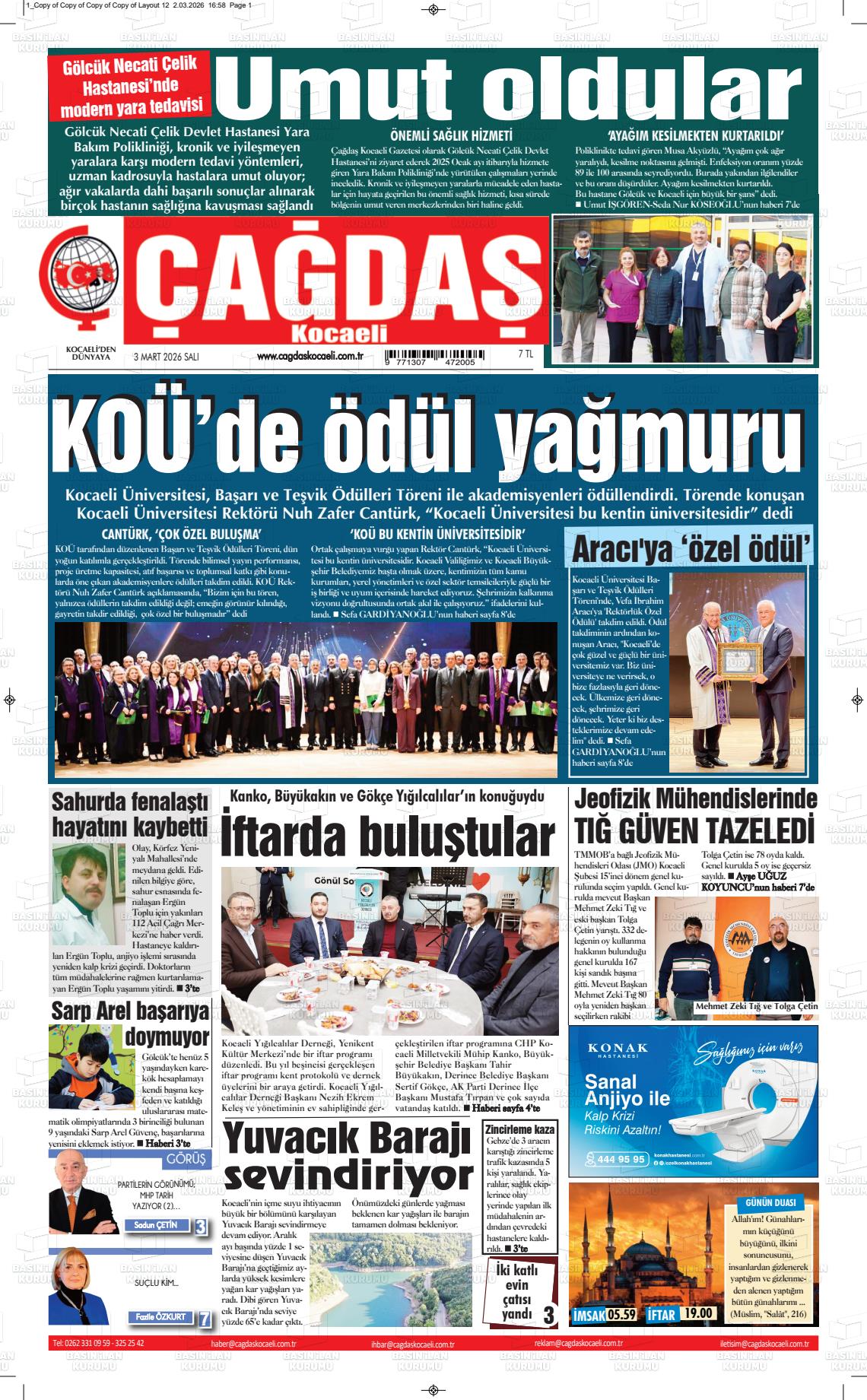 Kocaeli Cagdas 03.03.2026