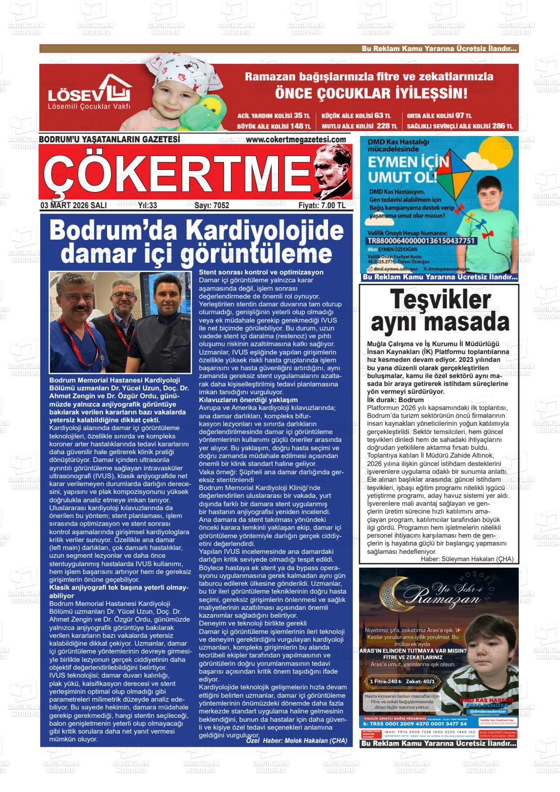 Mugla Cokertme 03.03.2026