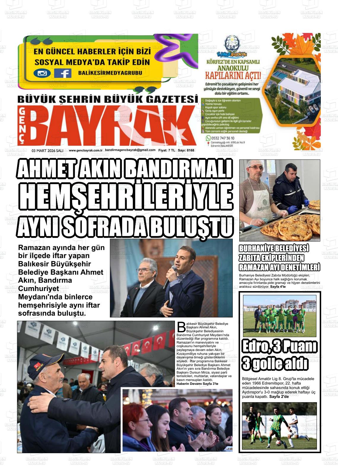 Balikesir Gencbayrak 03.03.2026