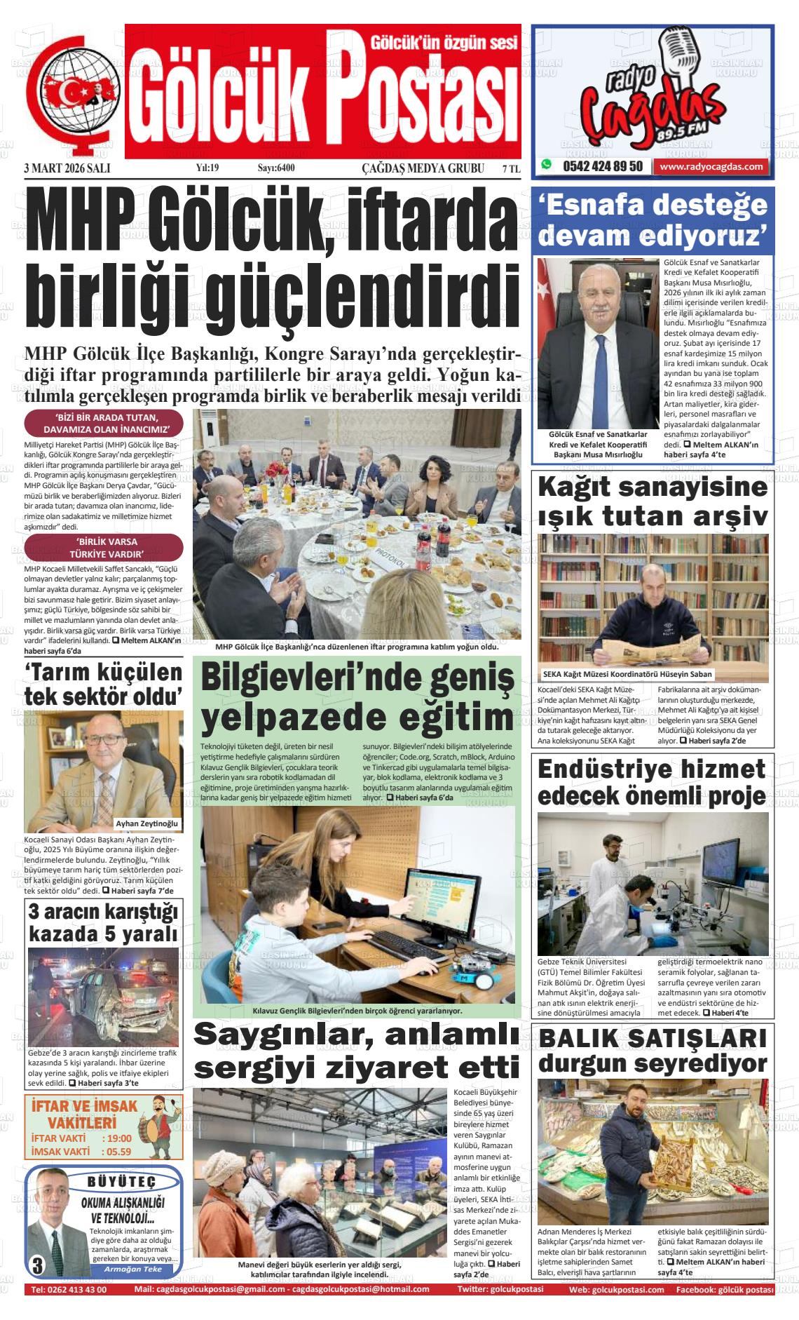 Kocaeli Golcukpostasi 03.03.2026
