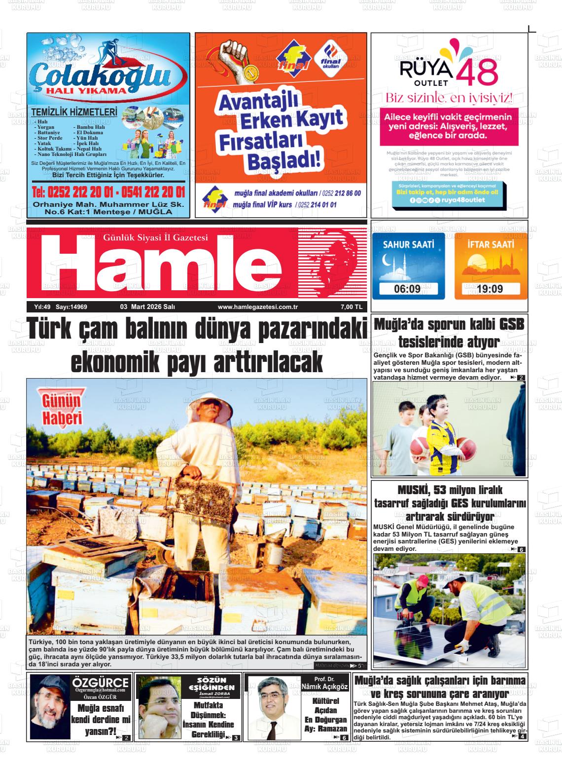 Mugla Hamle 03.03.2026