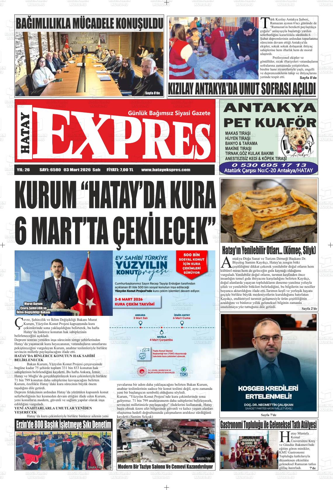 Hatay Expres 03.03.2026