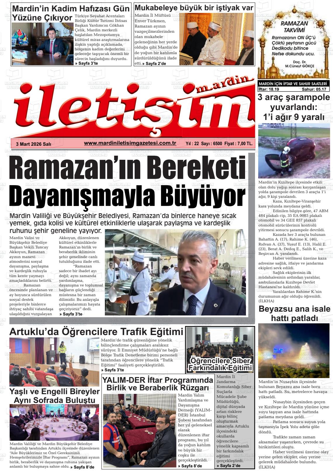 Mardin Iletisim 03.03.2026