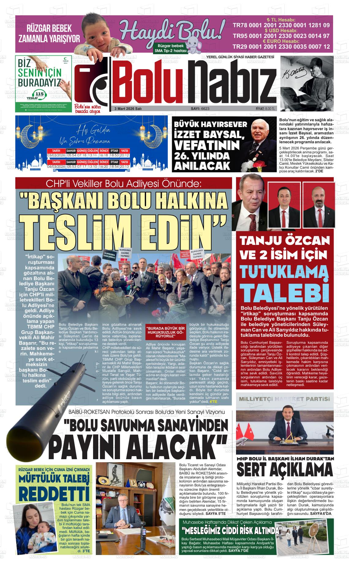Bolu Koroglu 03.03.2026