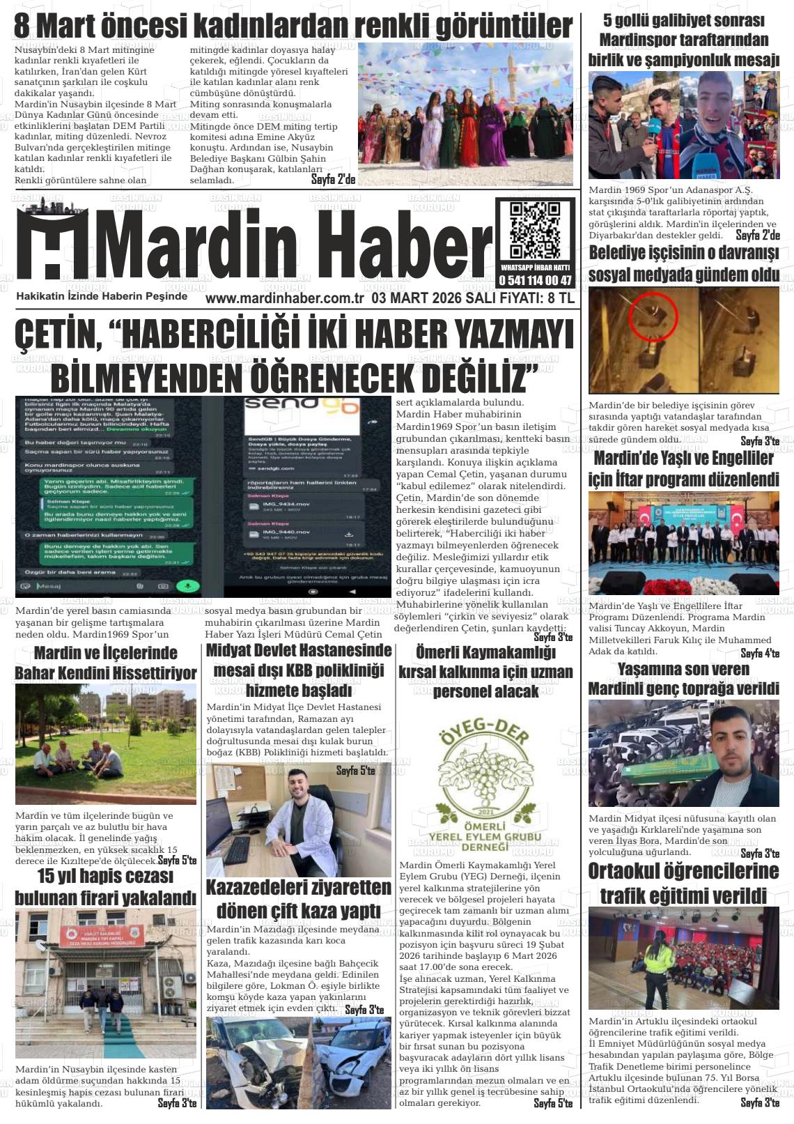 Mardin Haber 03.03.2026