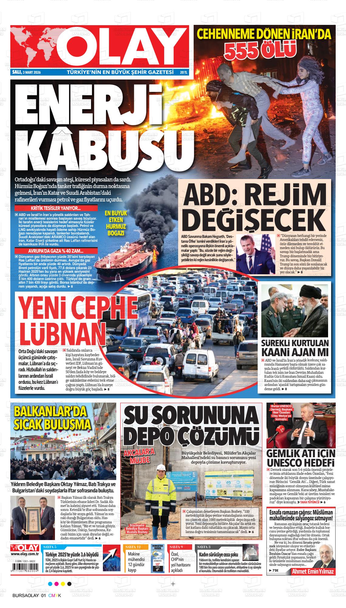 Hatay Olay 03.03.2026