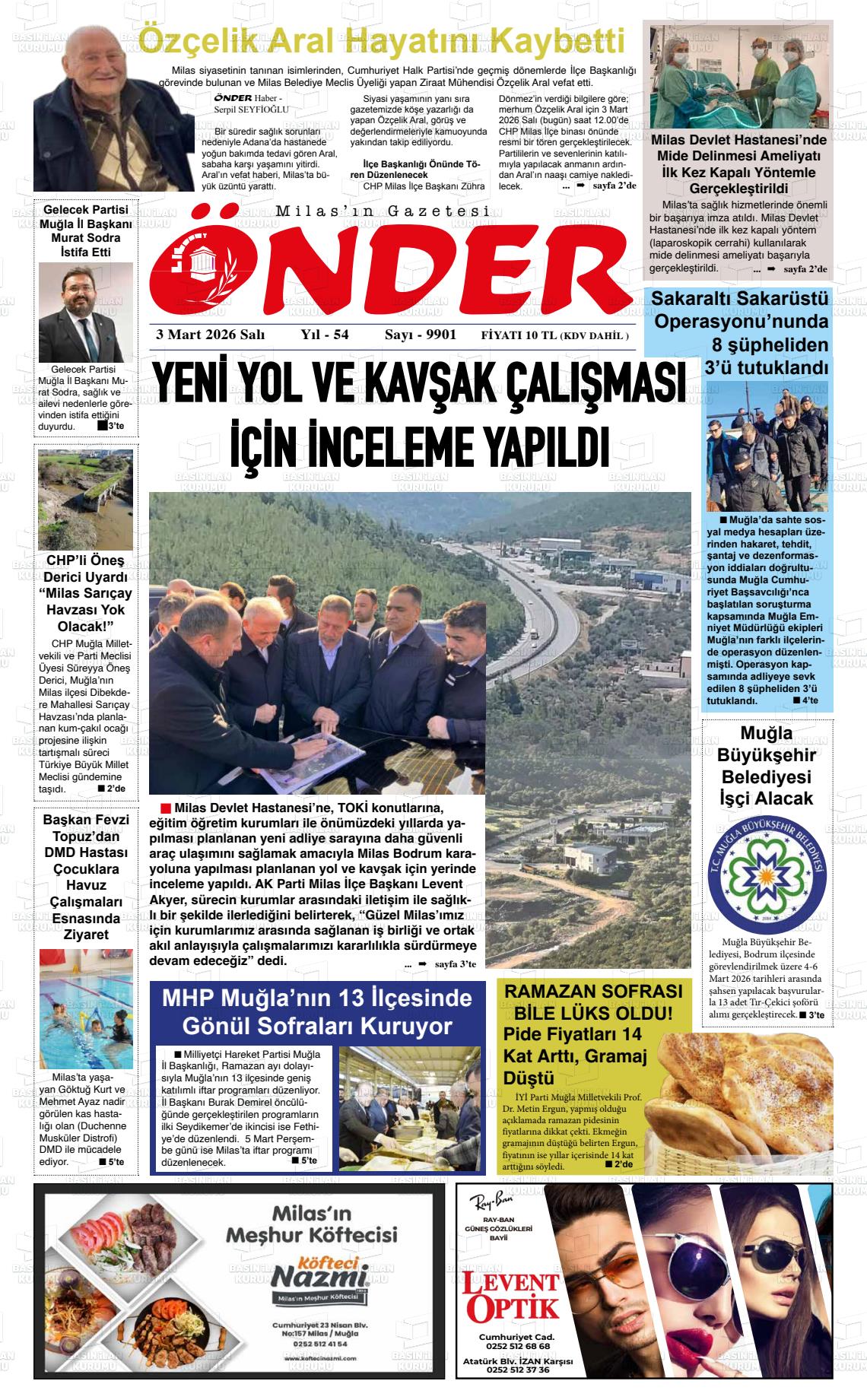 Mugla Onder 03.03.2026