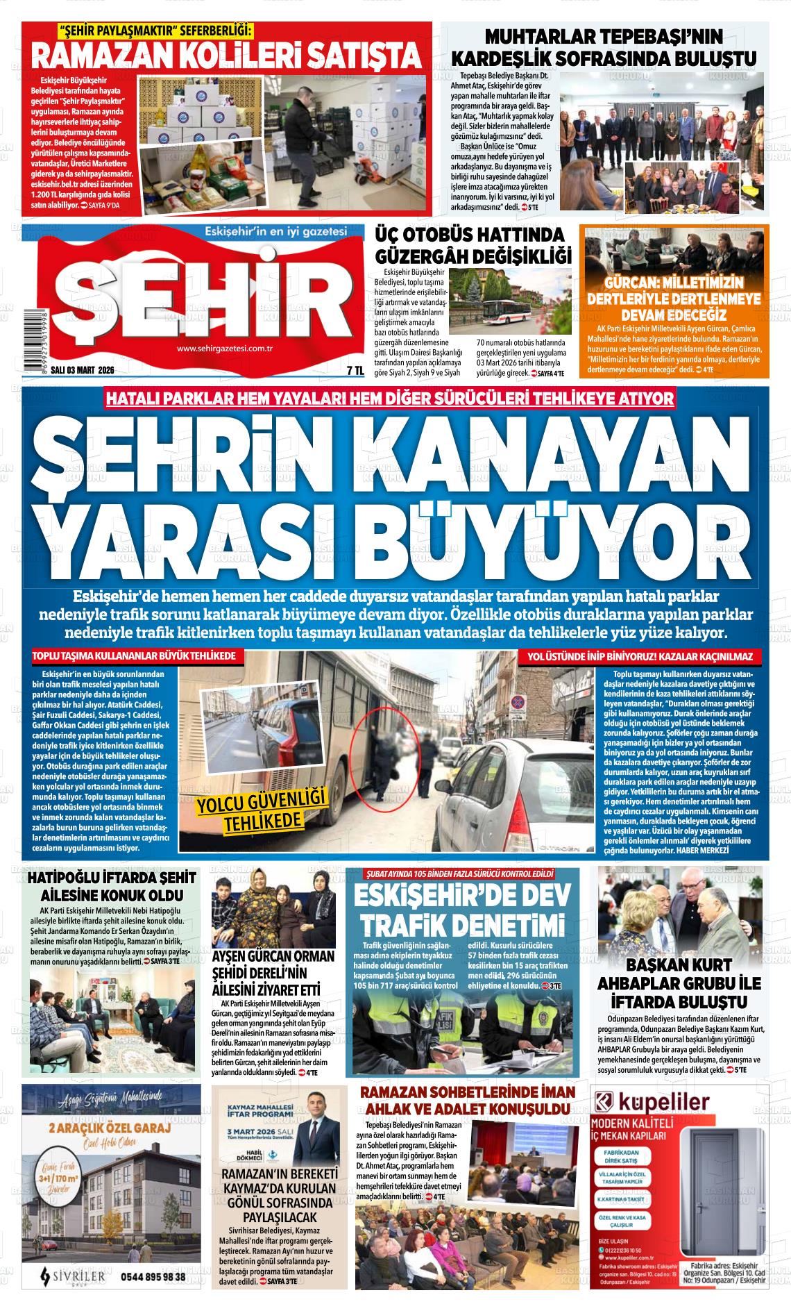 Eskisehir Sehir 03.03.2026