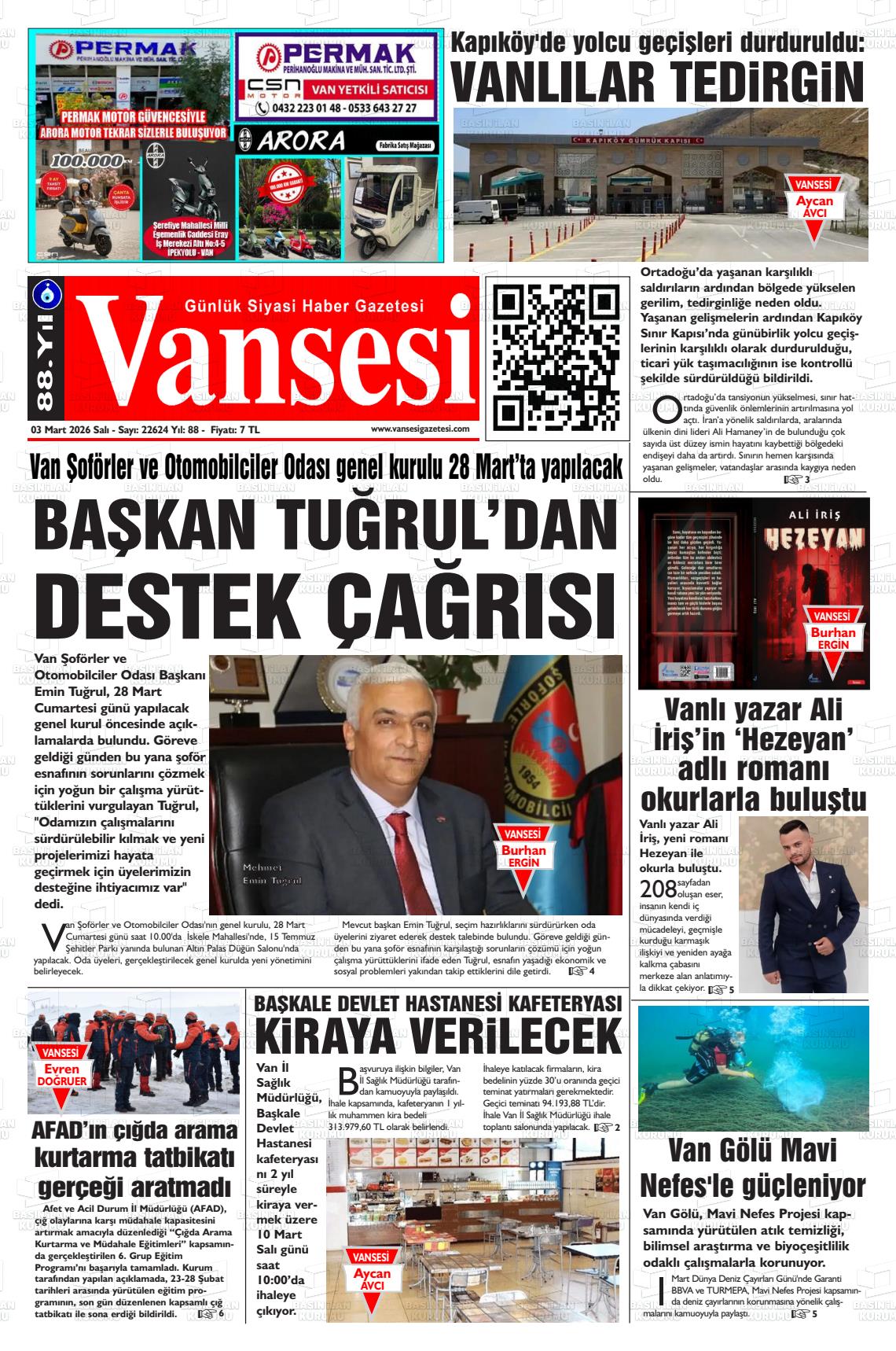 Van Sesi 03.03.2026