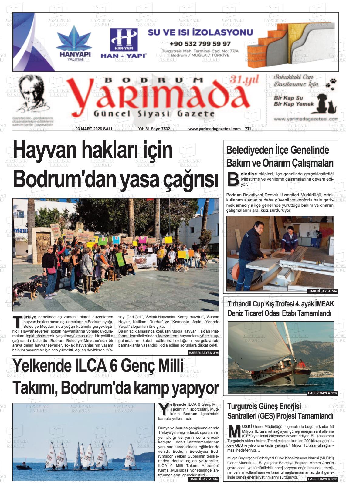 Mugla Yarimada 03.03.2026