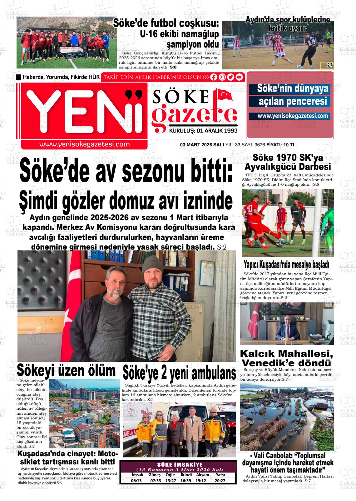 Aydin Yenisoke 03.03.2026