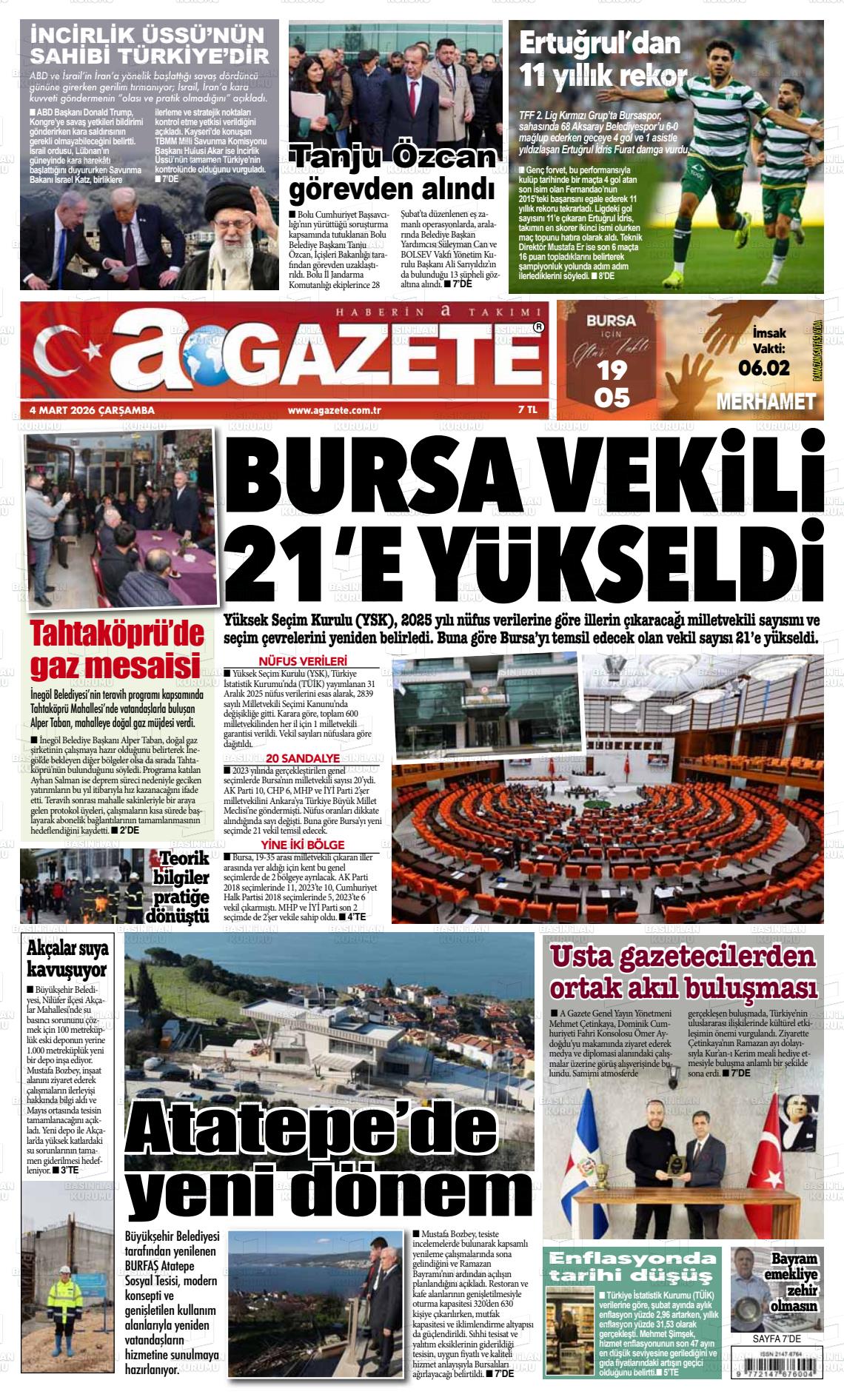 Bursa Agazete 04.03.2026