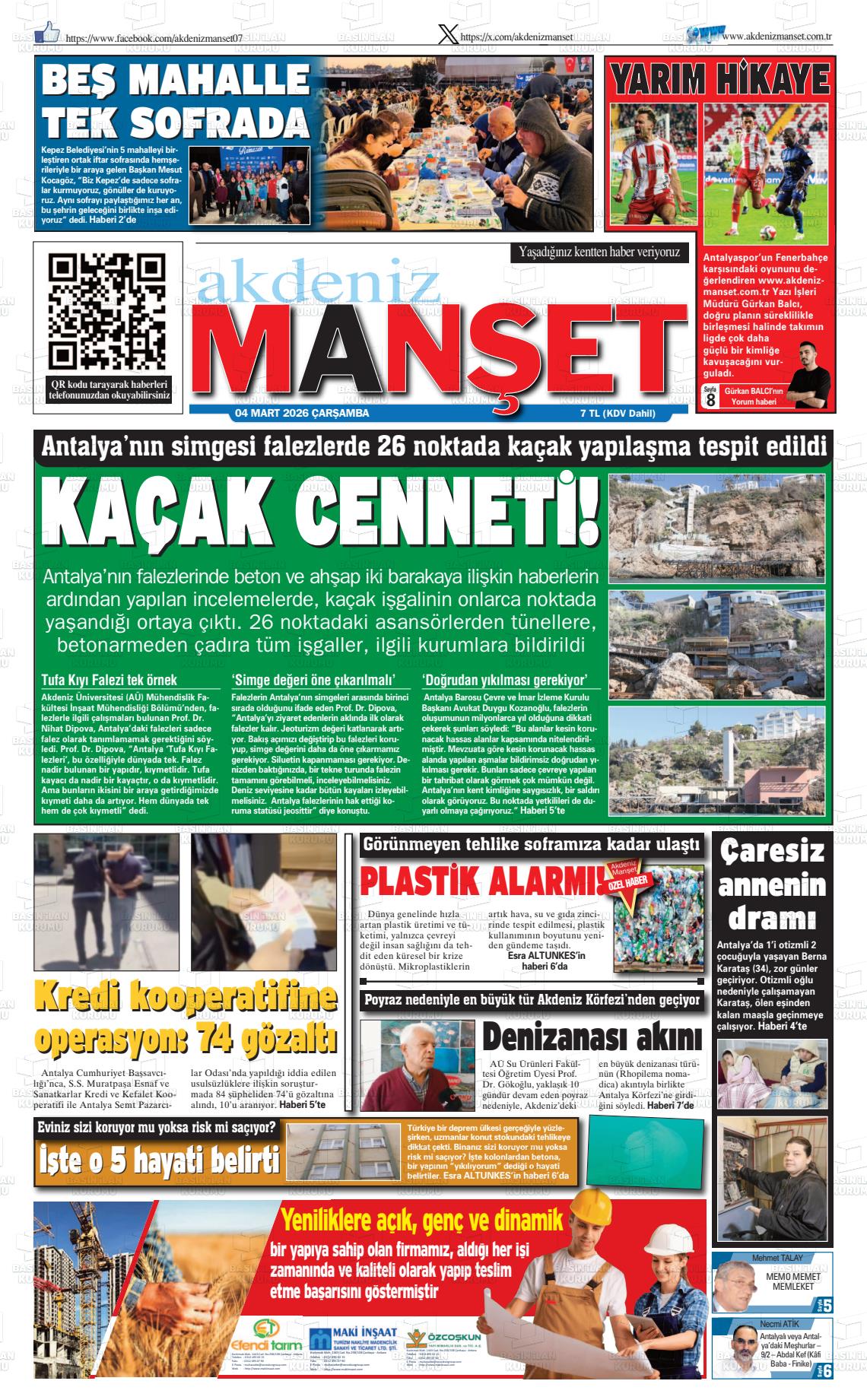 Antalya Akdenizmanset 04.03.2026