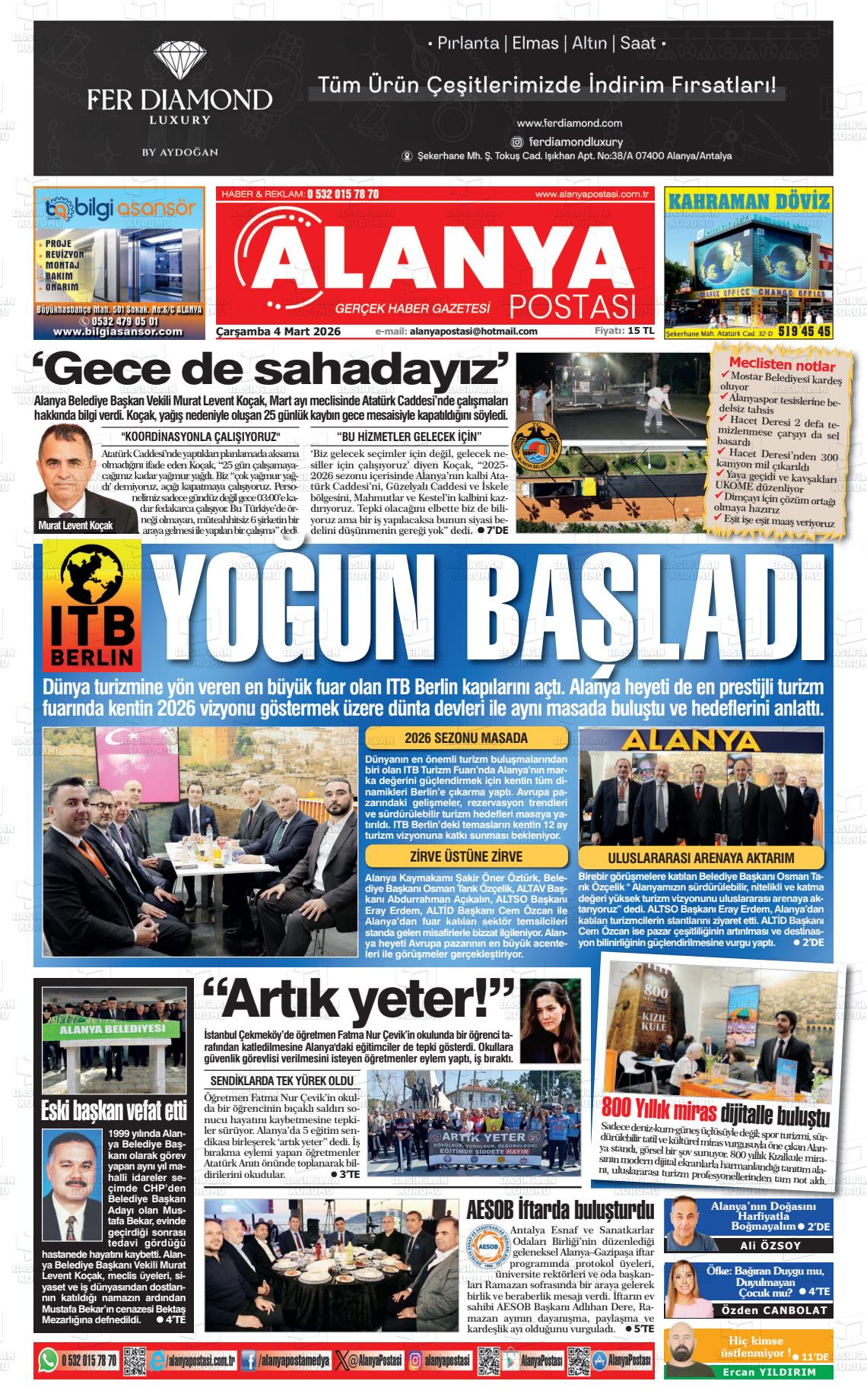 Antalya Alanyapostasi 04.03.2026