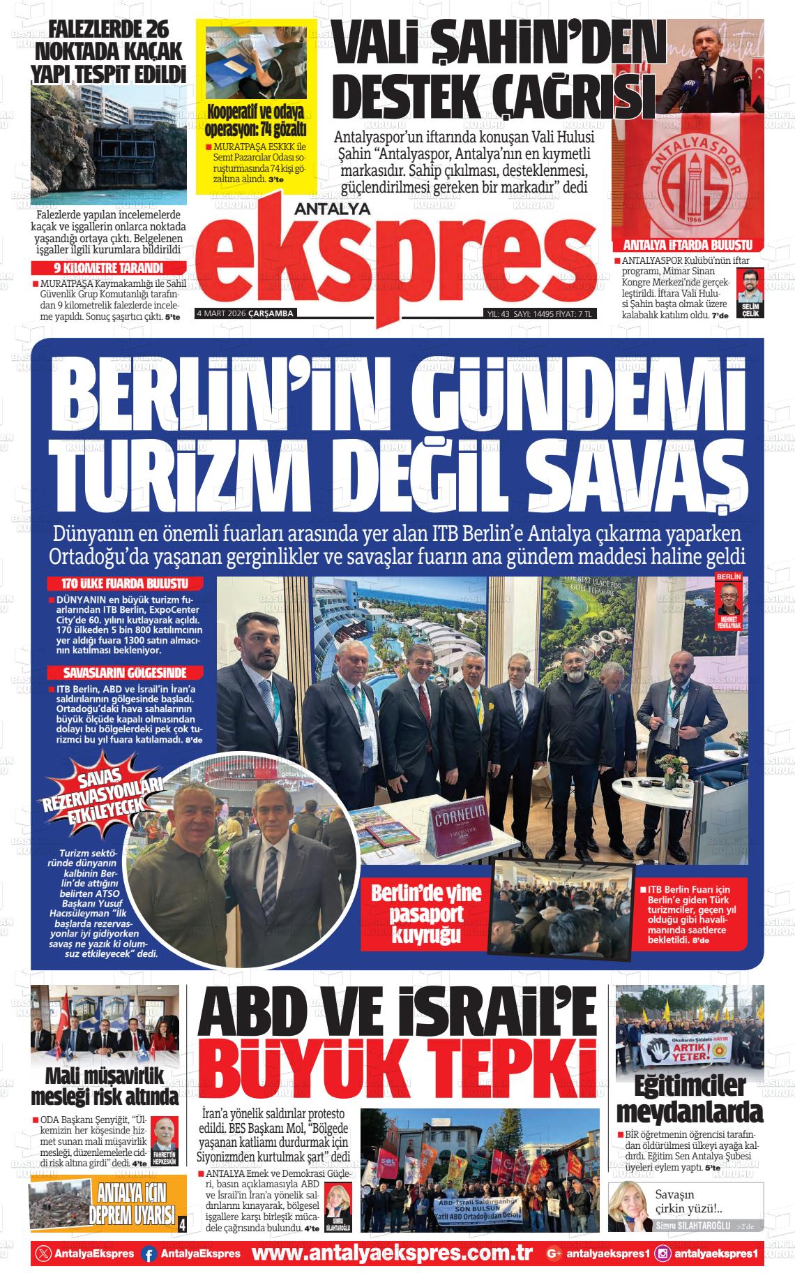 Antalya Ekspres 04.03.2026