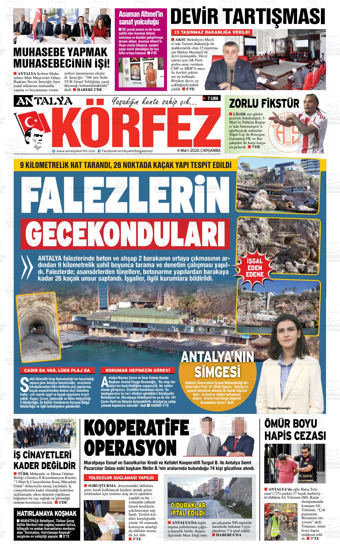 Antalya Korfez 04.03.2026