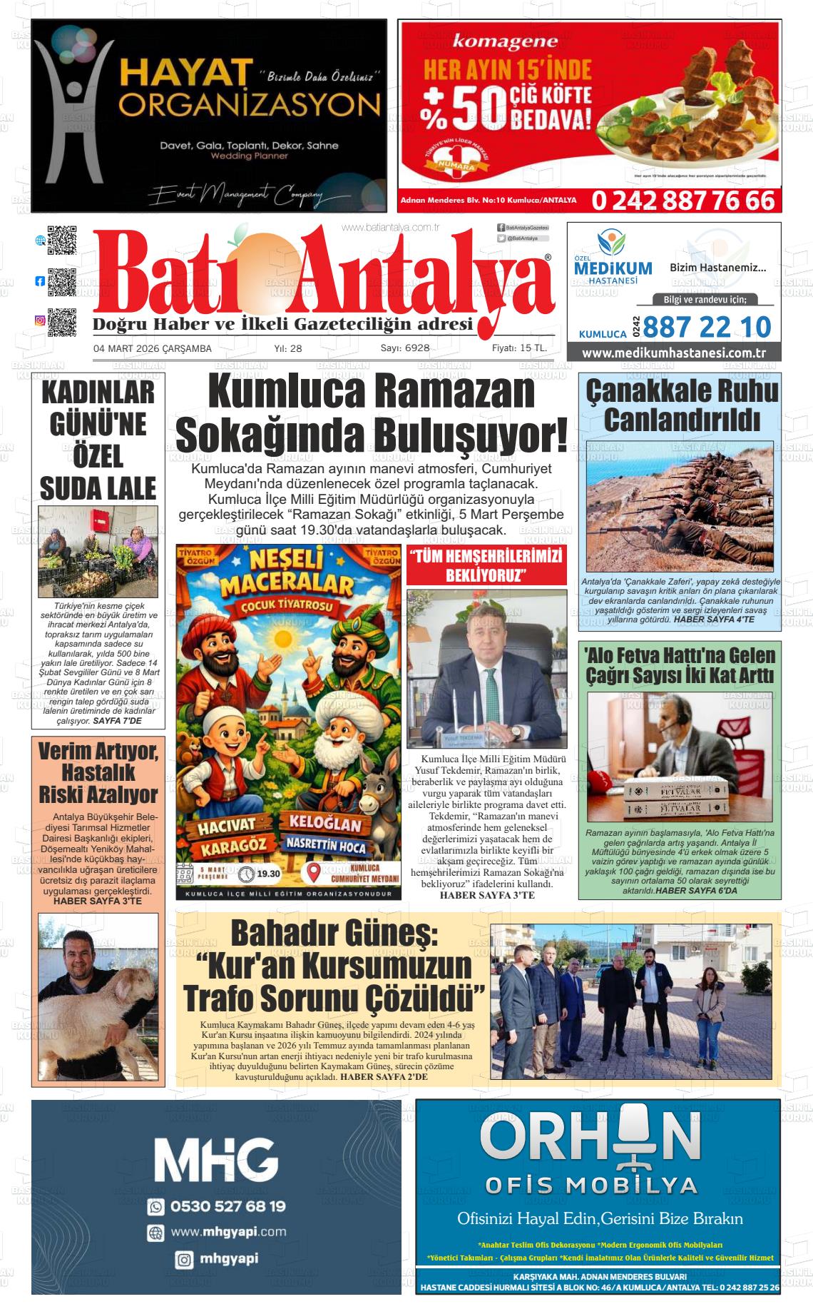 Antalya Bati 04.03.2026