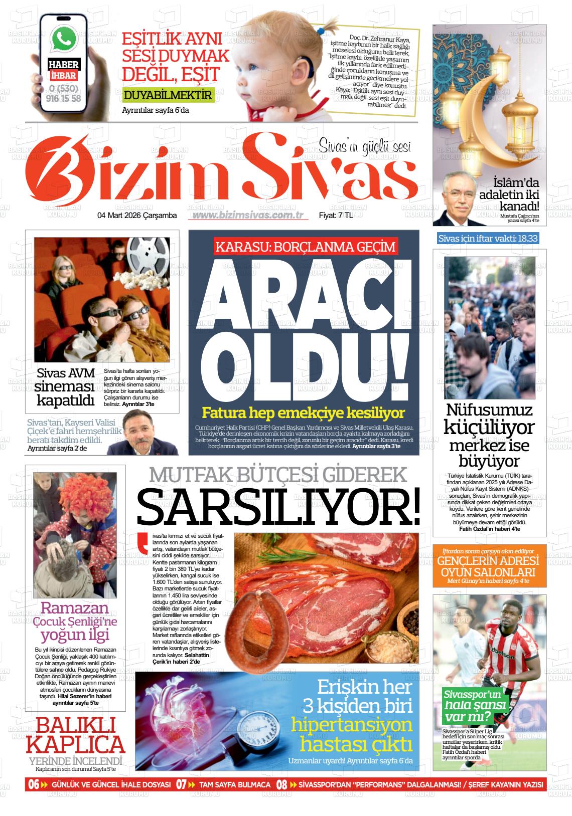 Sivas Bizim 04.03.2026