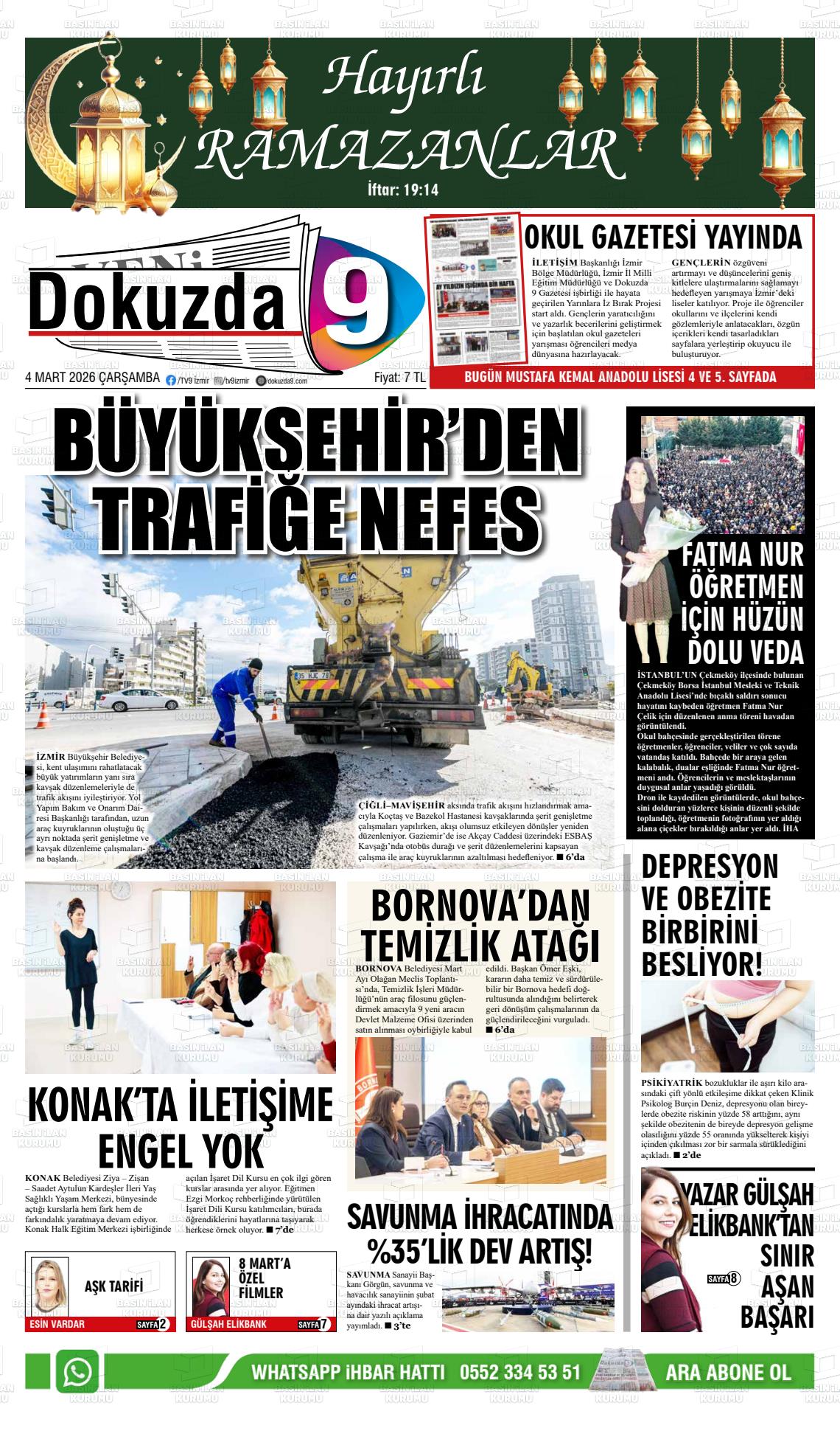 Izmir Buyuktorbali 04.03.2026