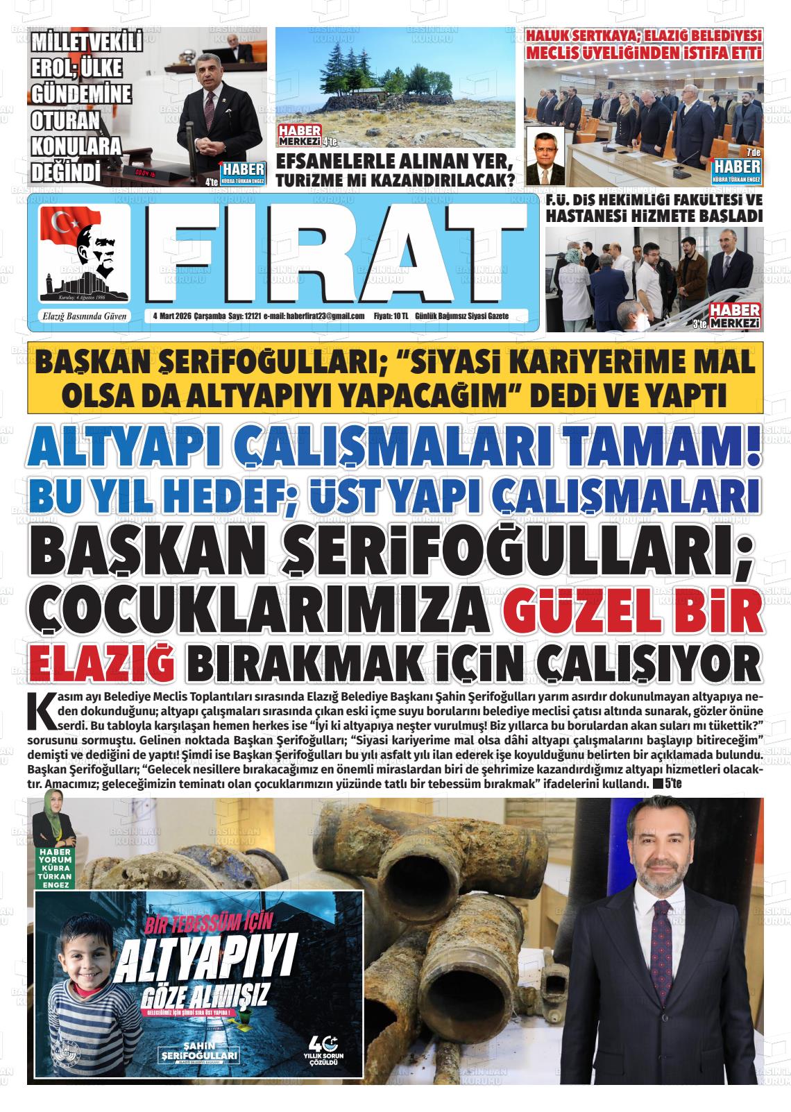 Elazig Firatgazetesi 04.03.2026