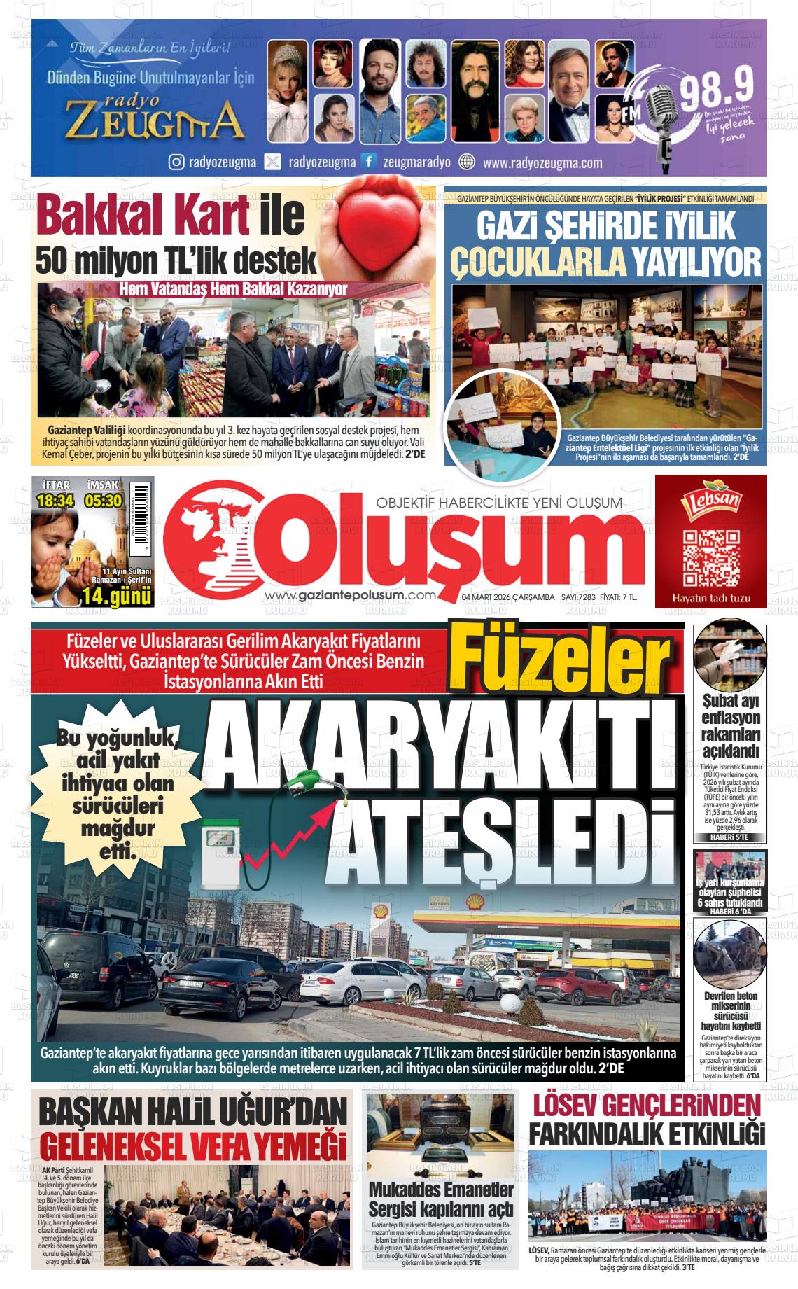 Gaziantep Olusum 04.03.2026