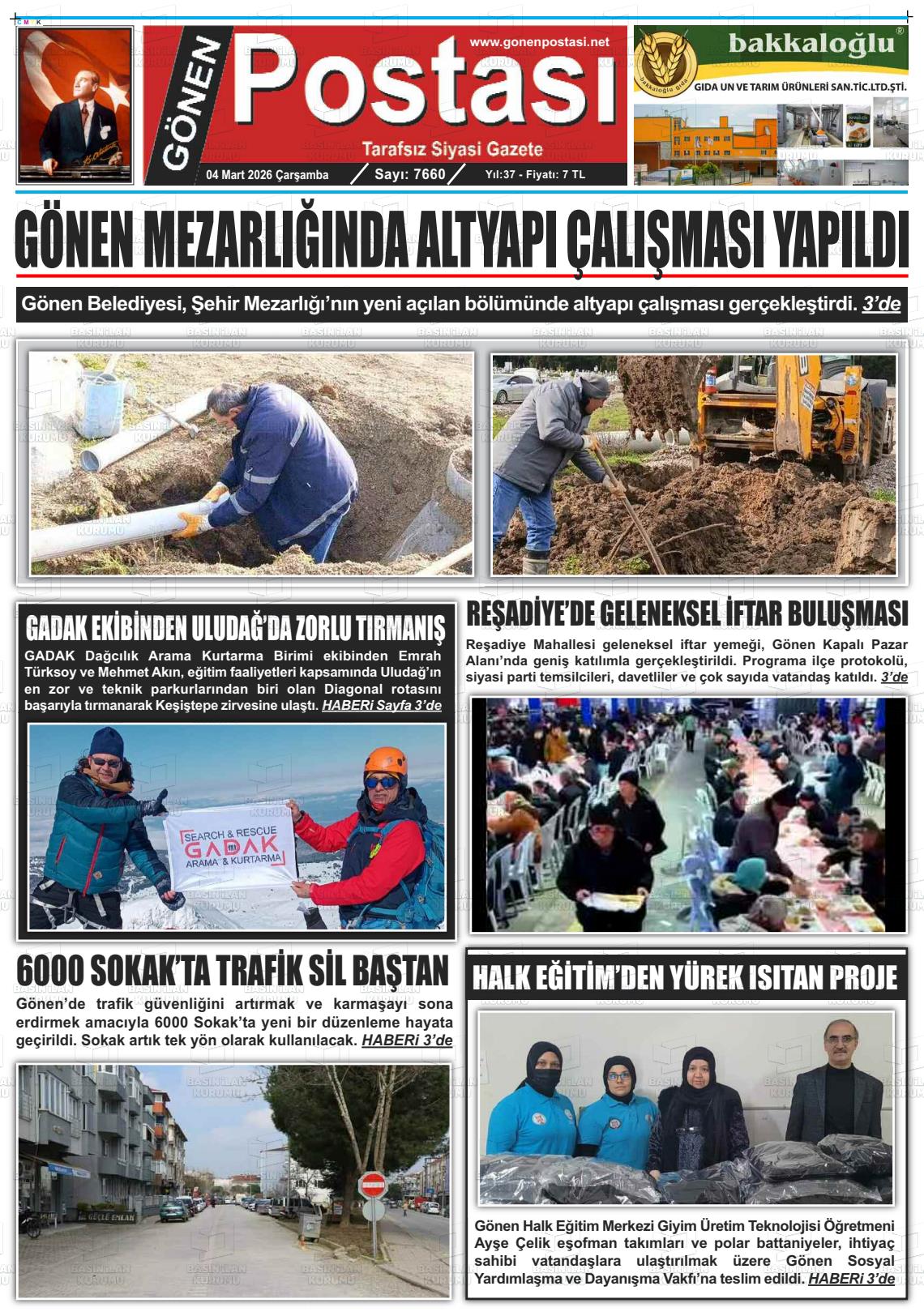 Balikesir Gonenpostasi 04.03.2026