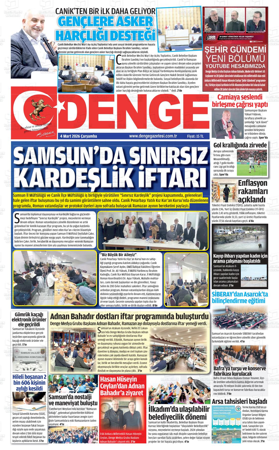 Samsun Haberdedenge 04.03.2026