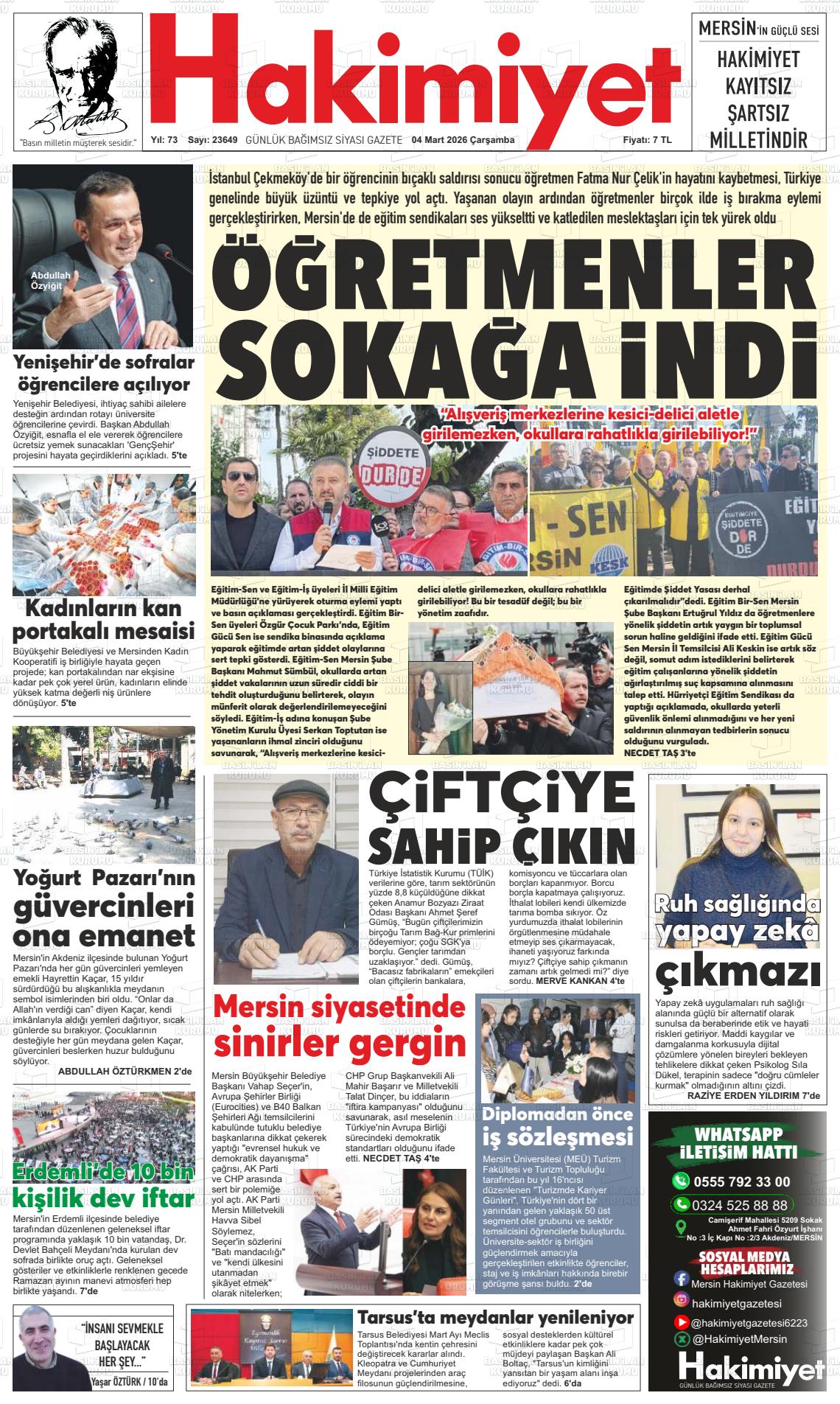 Konya Hakimiyet 04.03.2026