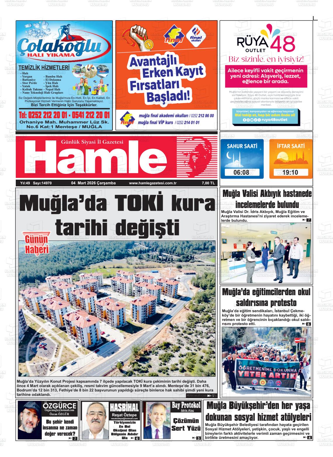 Mugla Hamle 04.03.2026