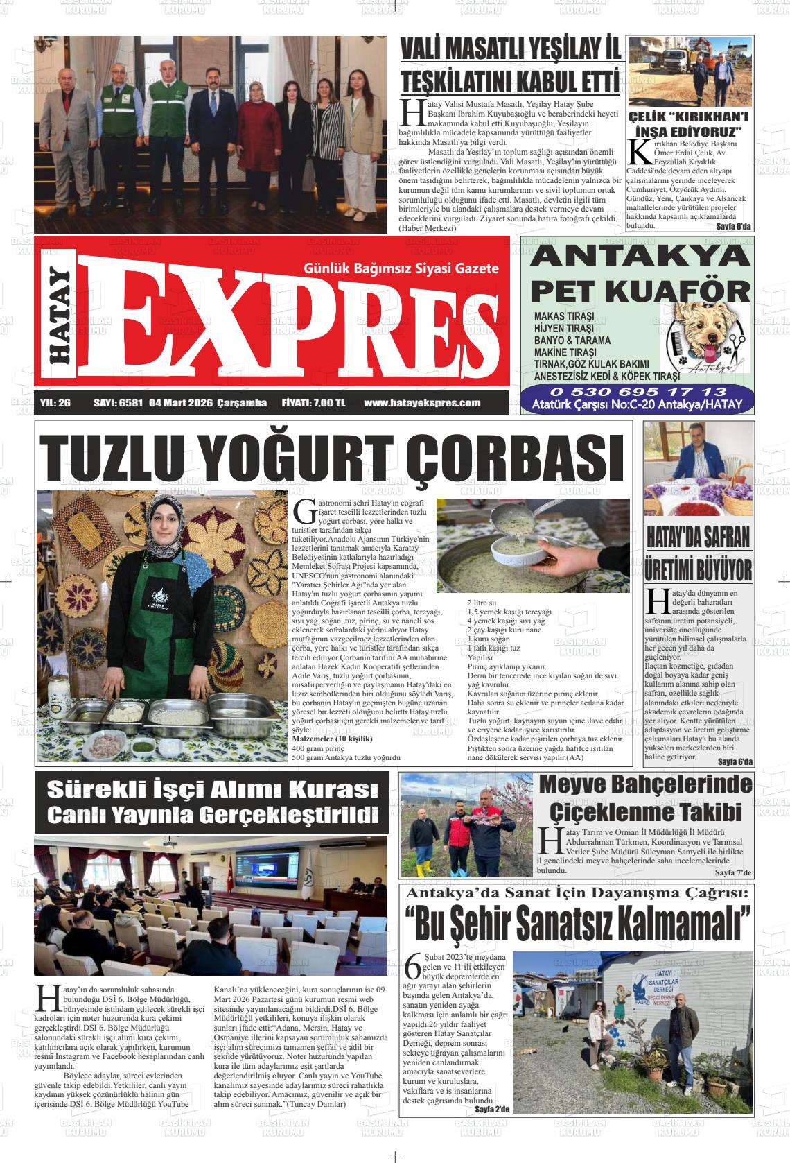 Hatay Expres 04.03.2026