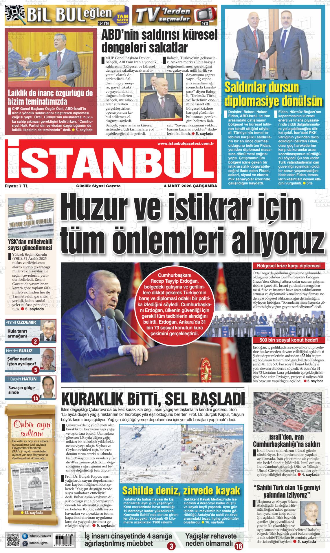 Istanbul 04.03.2026