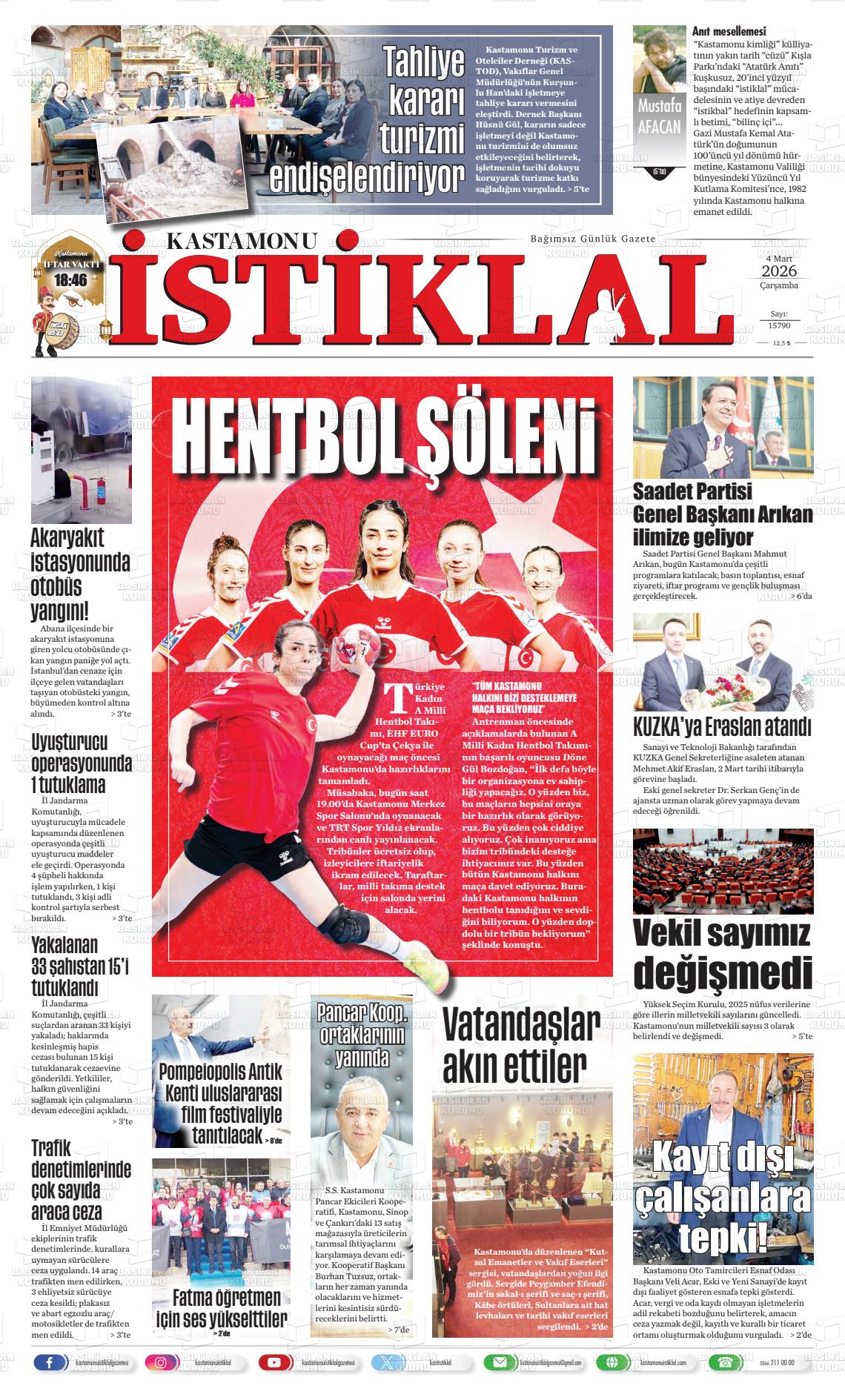 Kastamonu 04.03.2026