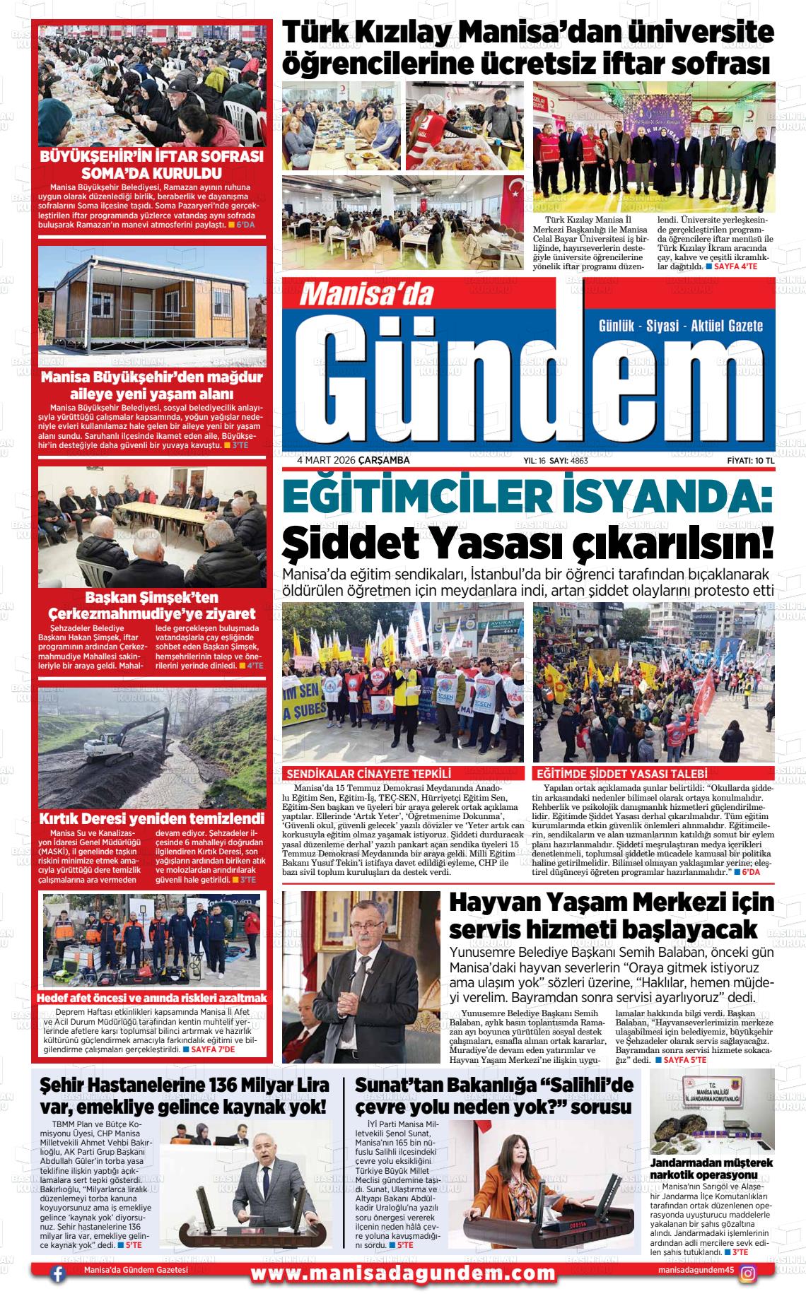 Manisa Dagundem 04.03.2026