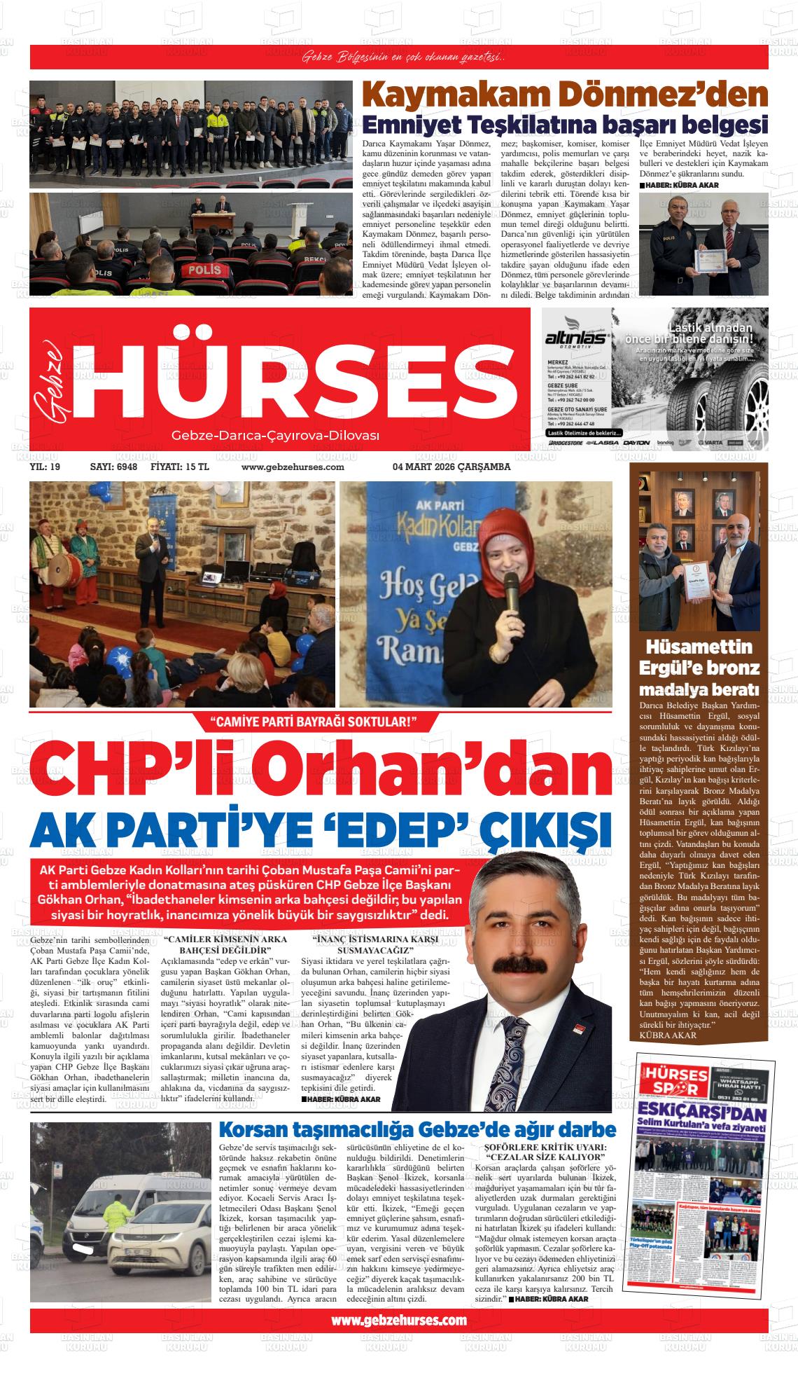 Kocaeli Marmaragebze 04.03.2026