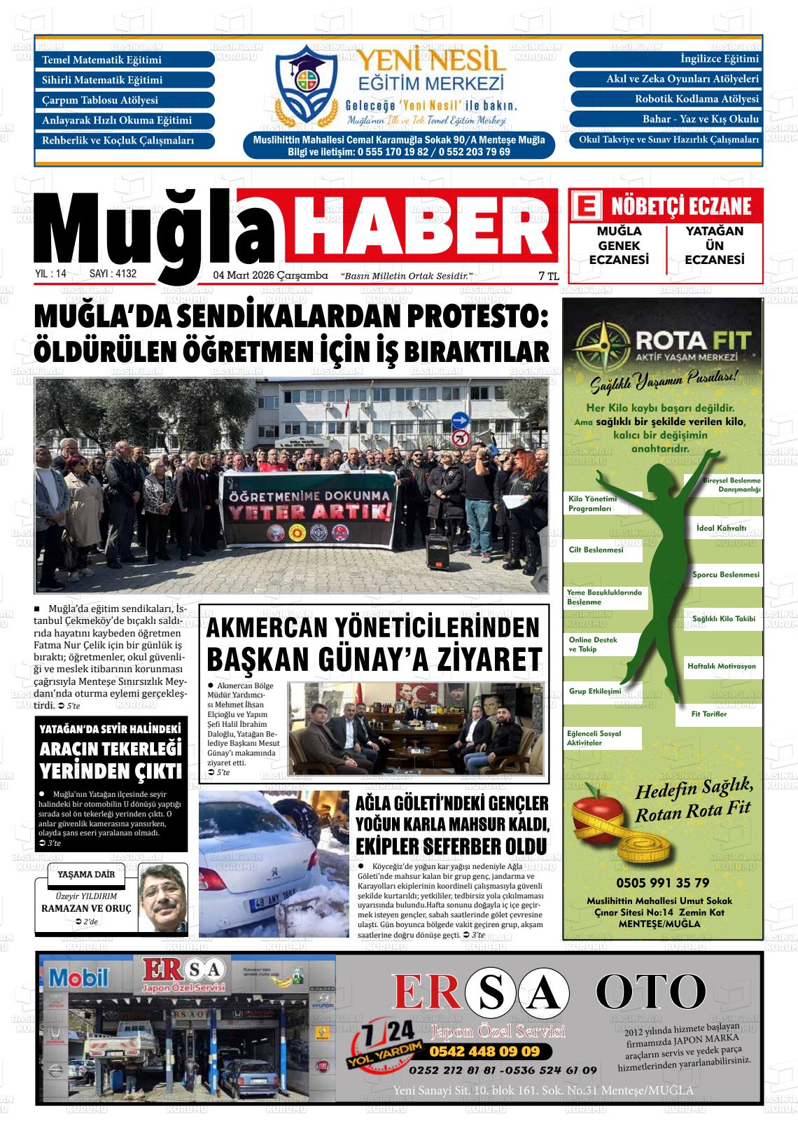 Mugla Haber 04.03.2026