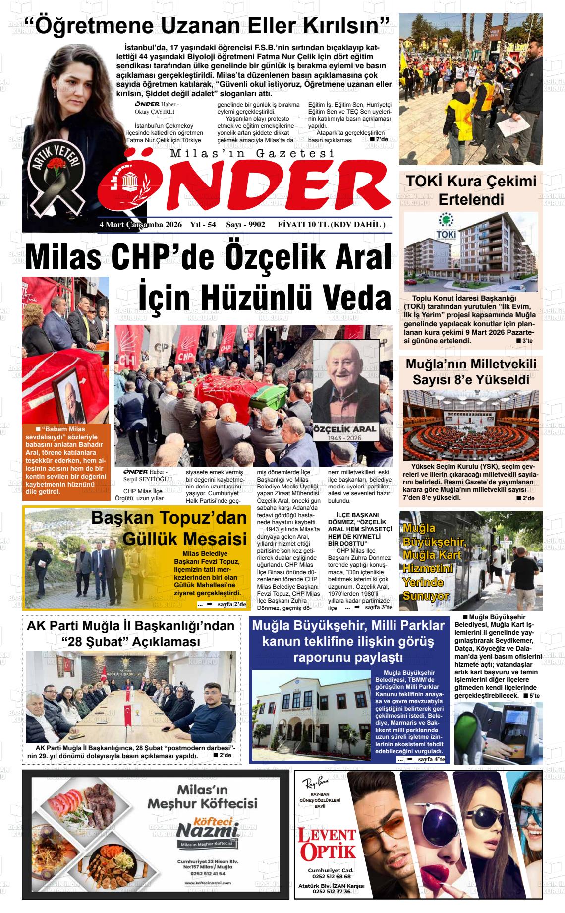 Mugla Onder 04.03.2026