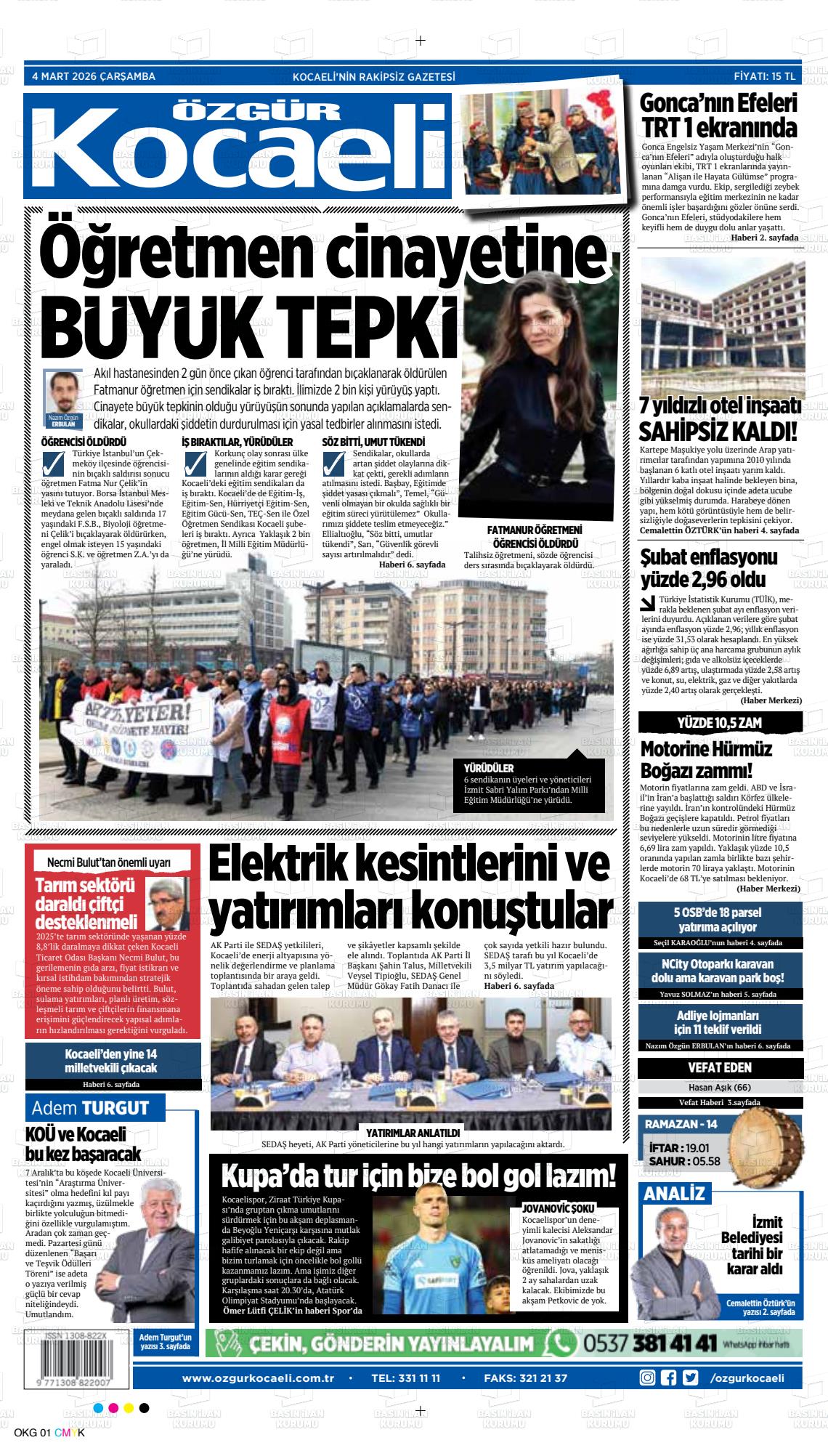 Kocaeli Ozgur 04.03.2026
