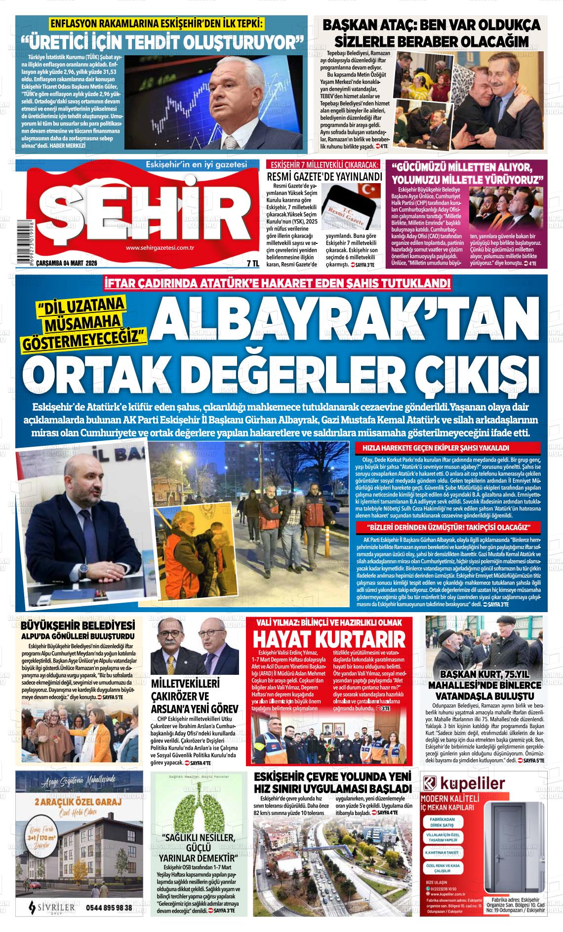Eskisehir Sehir 04.03.2026