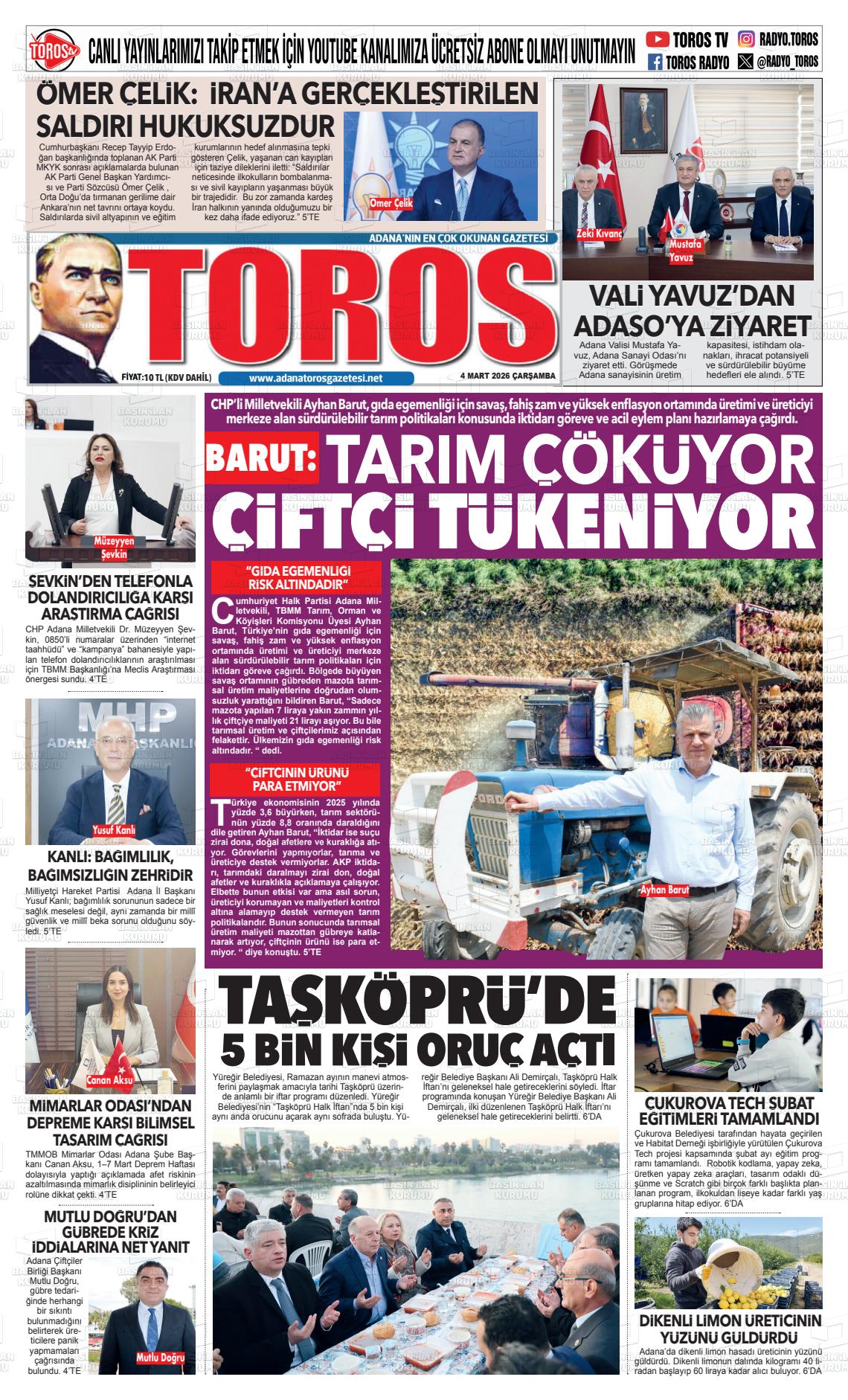 Antalya Toros 04.03.2026