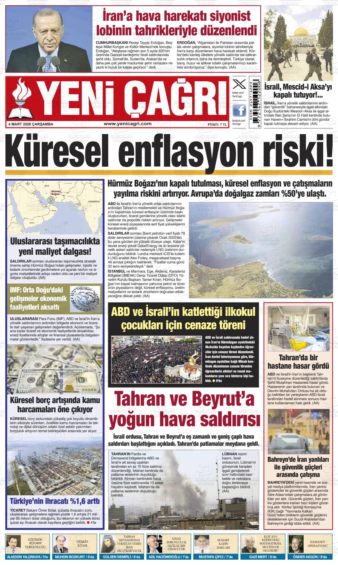 Istanbul Yenicagri 04.03.2026